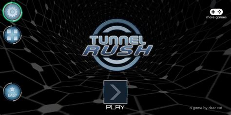 Tunnel rush 66 ez. Tunnel Rush is an interesting endless-running game. In this game you will run in a colorful tunnel. Your task is to run as far as you can. However, inside the tunnel there will be obstacles waiting for you. In particular, you will play with the "first person perspective". Play now and enjoy the game! 