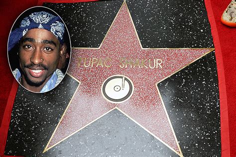 Tupac Shakur Honored with Star on Walk of Fame