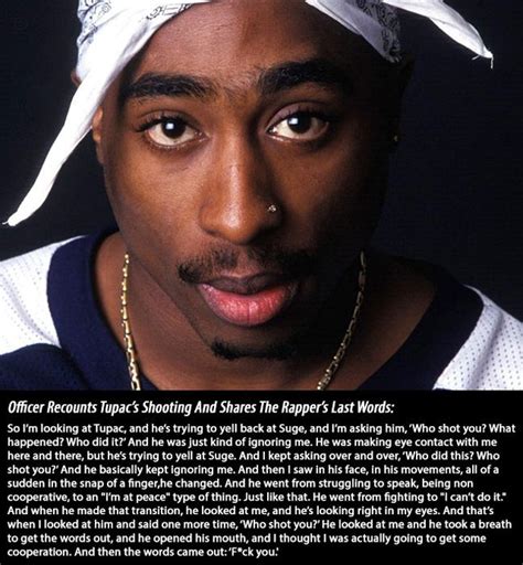Tupac last words