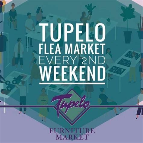 Tupelo Gigantic Flea Market. Description: Over 800 dealers and vendors from within a 200-mile radius will be on hand for one of the Southeast's largest flea market. Clothes, antiques and collectibles of every kind. Weekend of the second Saturday (Friday to Sunday) Location: Tupelo Furniture Market 1879 North Coley Road Tupelo, MS 38801. …