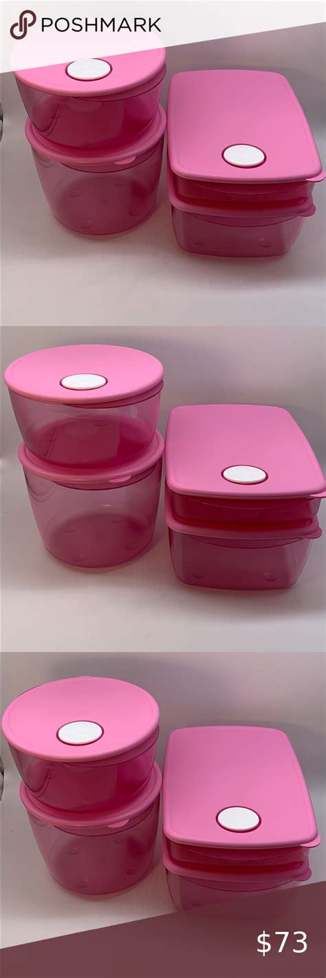 Tupperware Crystalwave Plus Container- Green- 4 Cup …