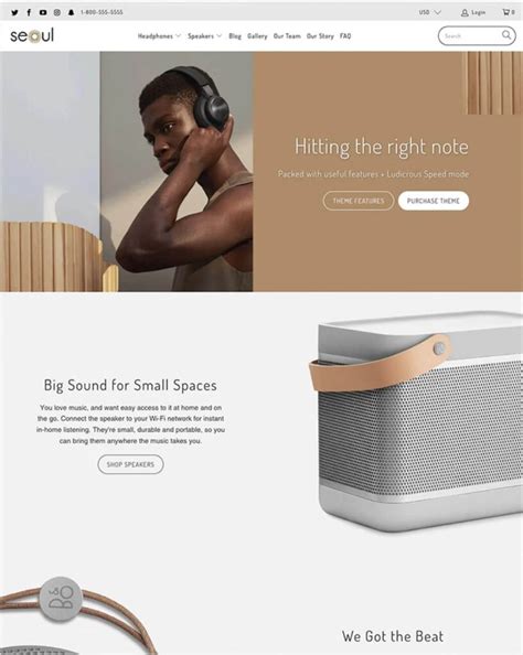 Turbo seoul theme. gallery template.  The style you are Powerful Bluetooth speaker wi...