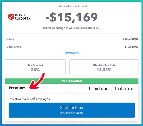 Turbo tax refund calculator. This Tax Calculator is for tax year 2023. Estimate your taxes before you prepare and e-file. In addition, use any of these 15 tax return tools to get answers on Filing Status, Dependents etc. State Income Tax Calculators Estimate your state income taxes. If you are ready to prepare and eFile, start IT now and let's be done with IT! 