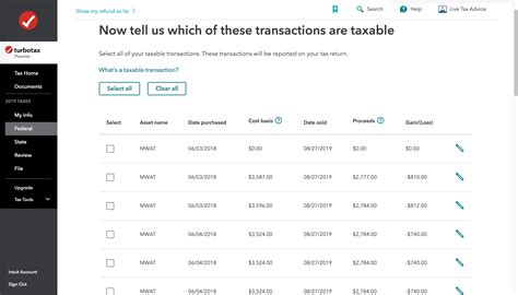 On the Let's import your tax info screen, search for your blockchain or wallet ; Connect your public wallet address so TurboTax can import your data; If you can't enter your NFT data using a blockchain or wallet import, you can manually add an NFT transaction by selecting Add transaction on the transaction screen