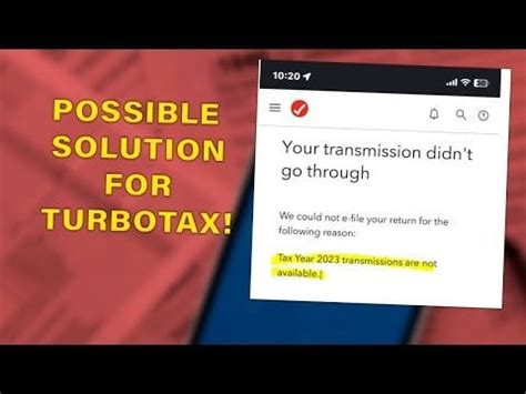Turbotax your transmission didn't go through 2022. 2022 tax filing season begins Jan. 24 2 iamjustlookingokay- • 4 mo. ago Yeah but in the past turbo tax has let the efile on their site go through and then they hold it until the actual filing date. 1 itsamberrtrickk • 4 mo. ago 