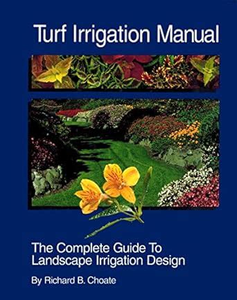 Turf irrigation manual the complete guide to turf and landscape irrigation systems. - Consult diagnostics urine analyzer 505 calibration manual.
