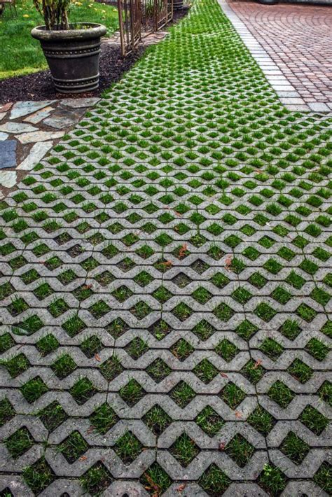 TurfStone Driveways Mutual Materials Garden paving, Grass pavers