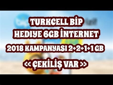 Turkcel bipten internet kazanma
