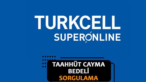 Turkcell Superonline cayma bedeli..