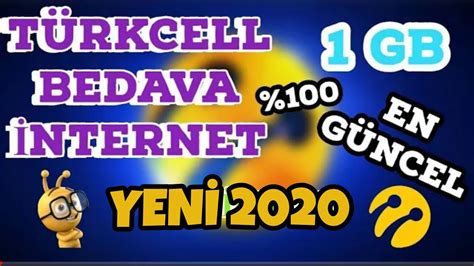 Turkcell bip bedava internet 2020