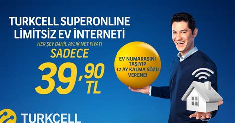 Turkcell ev internet paketleri sınırsız fiyatları
