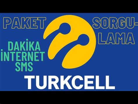 Turkcell faturalı kalan bakiye öğrenme