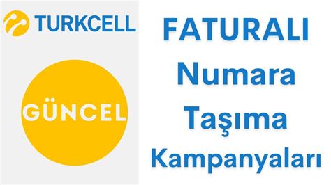 Turkcell numara taşıma kampanyaları