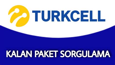 Turkcell paket sorgulama