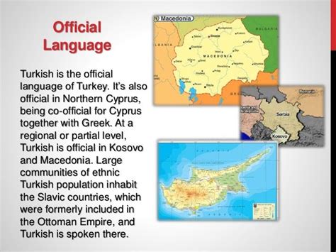 21 thg 6, 2022 ... Turkish is an Altaic language, a subfamily of Turkic languages. It has official status in Turkey and Northern Cyprus, along with minority status ...