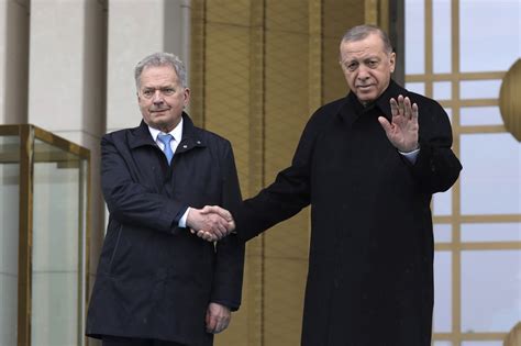 Turkey’s president says he will back Finland’s NATO bid