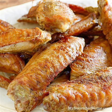 Turkey wings. When chicken wings won't do, try turkey wings! Perdue turkeys are raised, harvest and prepared in the USA. Turkey wings can be easily baked in the oven and the bones can be used to make a rich, flavorful stock. Cook the meat the until internal temperature reaches 165°F. 