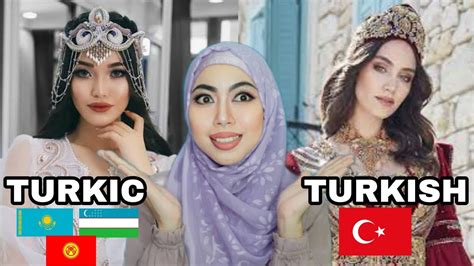 Turkmen is a member of the West Oghuz branch of the Turkic language family. That also includes Kazakhstani, Turkish, Azerbaijani, and Kyrgyz. Turkmen is so similar to Turkish that linguists believe these languages are interchangeable. Turkmen, like many other Turkic languages, features vowel harmony.. 