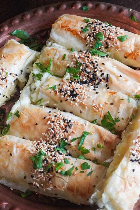 Turkish Borek Recipe with Cheese and Herbs - Give Recipe