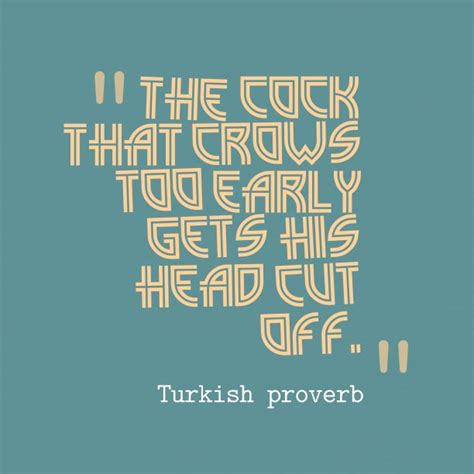 Turkish Proverbs.