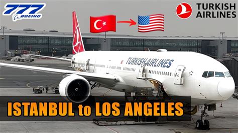 Turkish airlines istanbul to lax