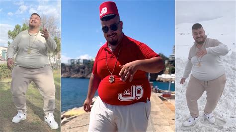 Fat Turkish Man Belly dance TikTok Snap. 