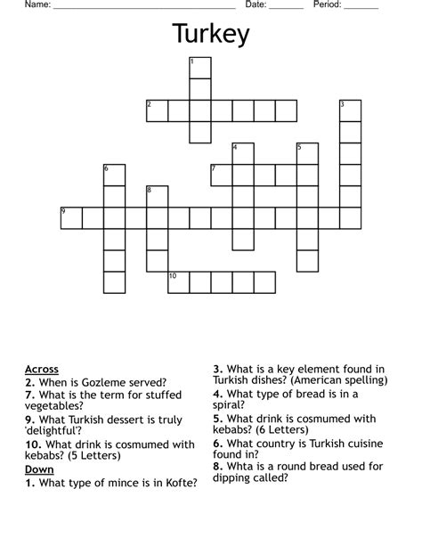 Turkish general crossword clue 3 letters. The Crossword Solver found 30 answers to "turkish monetary unit", 5 letters crossword clue. The Crossword Solver finds answers to classic crosswords and cryptic crossword puzzles. Enter the length or pattern for better results. Click the answer to find similar crossword clues . Enter a Crossword Clue. 