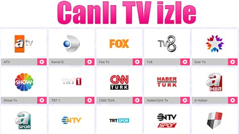 Turkiye tv kanallari canli izle