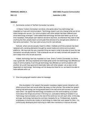 Turkle's major concern is what