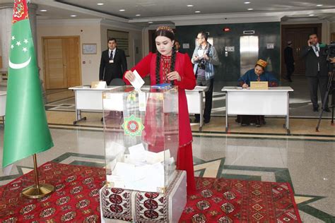 Turkmenistan votes for new, opposition-free parliament
