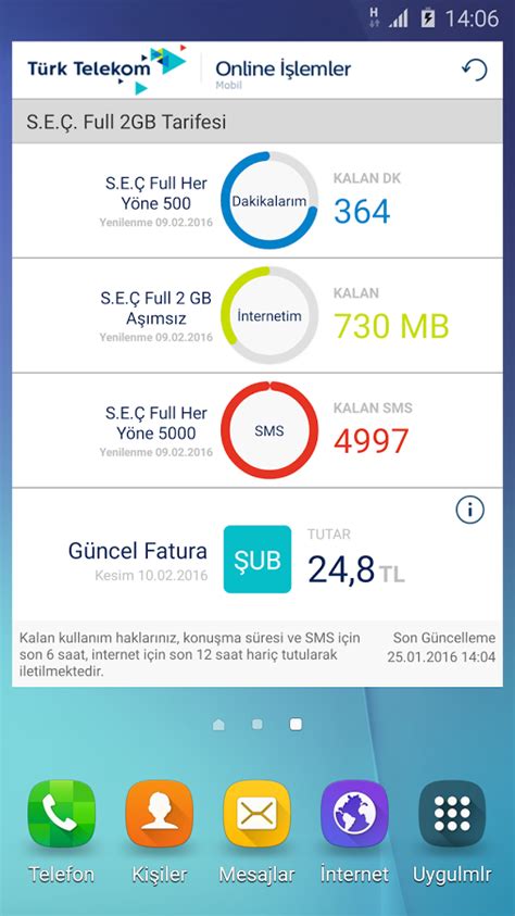 Turktelekom mobil wifi online işlemler