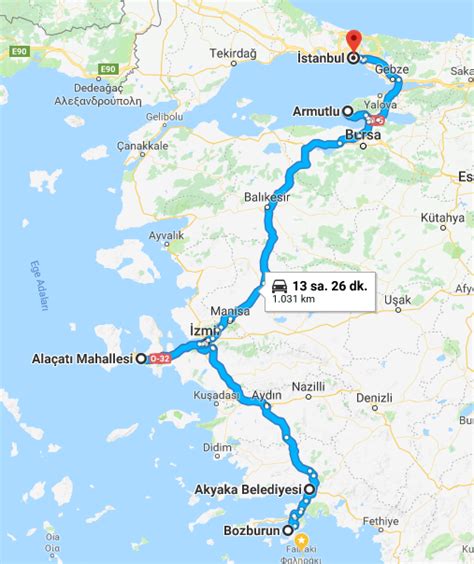 Turkuaz Denizlerin Peşinde: Ege Rotası Renkli Rotalar. 