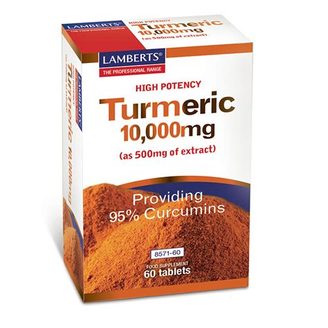 Turmeric 10.000mg - Lamberts Española