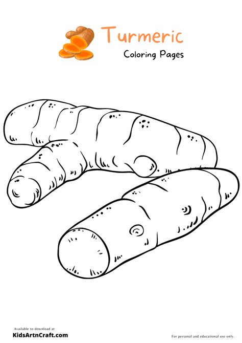 Turmeric Coloring
