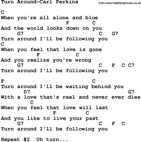 Turn around song. Things To Know About Turn around song. 