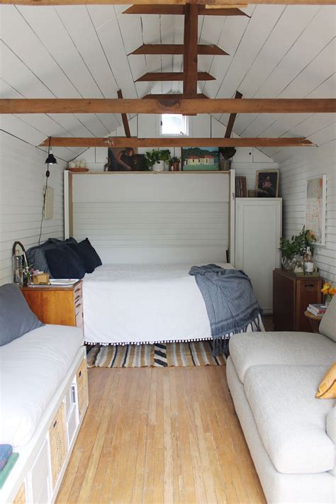 Turn garage into bedroom. Push everything else (that isn’t dangerous for kids) off to the side. Store anything potentially dangerous either up high in cabinets or on shelves and out of reach, or move it to an attic or ... 