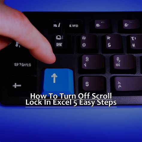 Turn off Scroll Lock in Excel (In Easy Steps) - Excel Easy