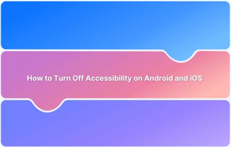 Turn off accessibility android.  On your device, open the Settings app.  Select Accessi...