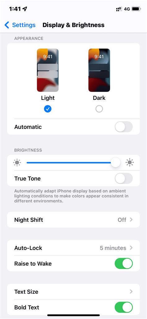 Turn off adaptive brightness iphone.  Tap Display & Text Size.  If you think your screen brightn...