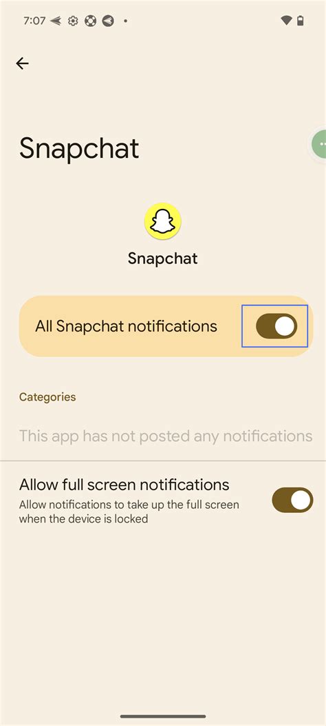 Turn off snapchat notifications android.  📲 How to Disable It (Fix it...
