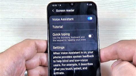 Turn off voice assistant samsung phone.  Note: You will see prompts.  Galaxy devic...