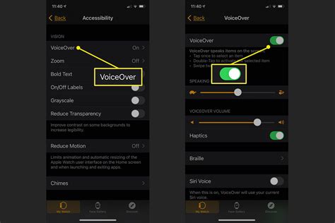 Turn off voiceover apple watch.  By managing this accessibility feature, you...