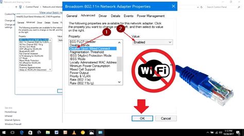 Turn off wifi when connected to ethernet windows 10.  Press the Win+R key...