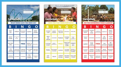 Turning Stone Bingo Calendar 2022