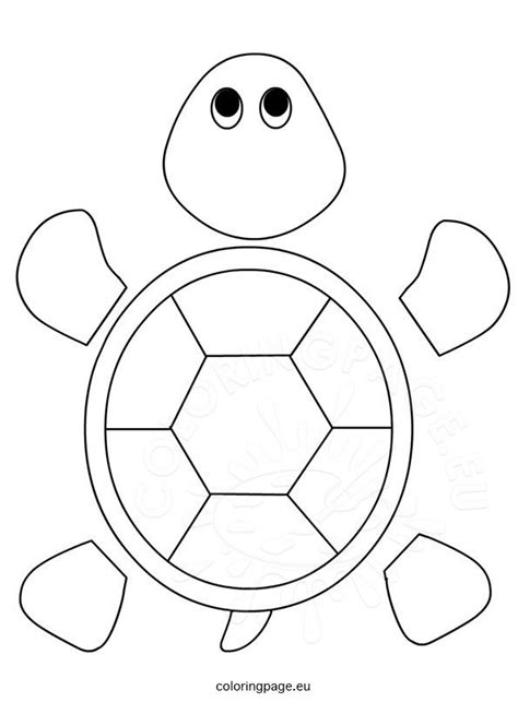 Turtle Cut Out Printable