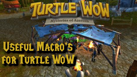 Turtle wow mage macros