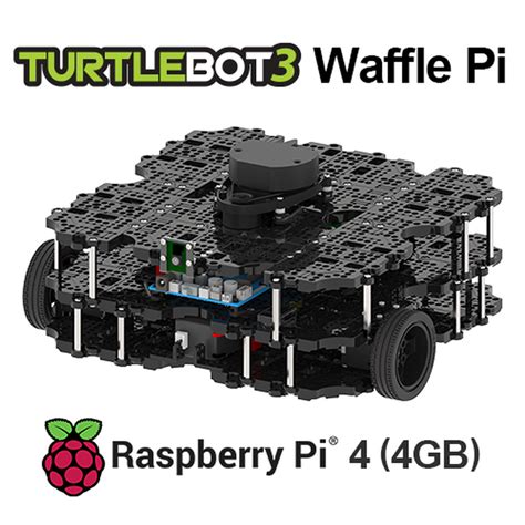 TurtleBot 3 Waffle Pi RPi4 4GB ROS Destekli Mobil Robot. 