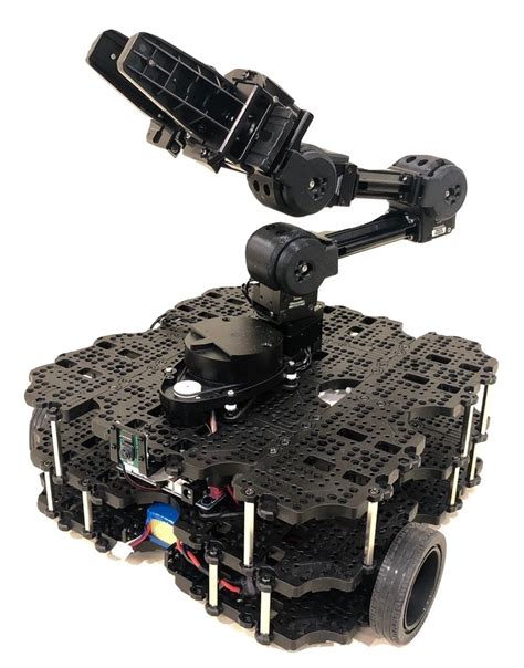 Turtlebot 3 wafflepi.  The OpenMANIPULATOR-X is compatible with the TurtleBot3 Waffle ...