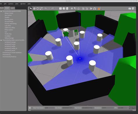 Turtlebot3 gazebo navigation.  Simulation 7.  The goal is to familiarize the user with ...