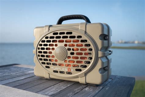Turtlebox. Oct 15, 2021 · The Turtlebox is purpose built to be used in less than ideal conditions. And so if the plan is to take a speaker outdoors to listen to music, this is the one I would pick. Buy at Turtlebox for $374 . 